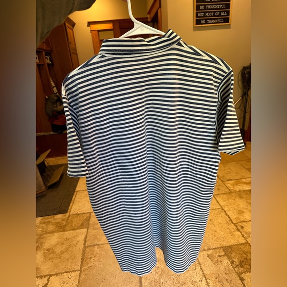 Vintage J. Crew Oarsman Striped Polo Size Medium - Picture 2 of 7